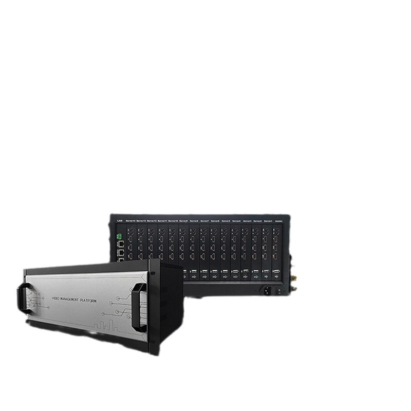 4K@60Hz Single Network Port Order Ip36 Channel Monitoring Screen Dividing Decoder H265 Digital Video Decoder