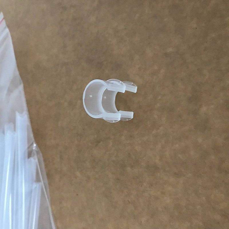 15mm Switch Pump Head Anti-Opening Clip Pump Head Accessories Black White Transparent Pump Clip