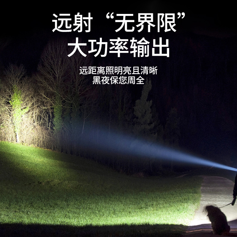 High-Power Led Headlight, Long Battery Life, Strong Light, Ultra-Bright Head-Mounted Outdoor Induction Fishing Light, Rechargeable Lithium Battery Headlight