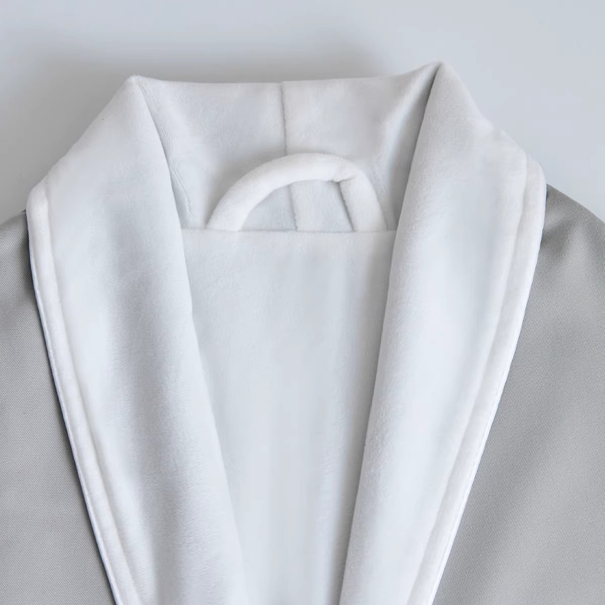 Hotel Bathrobe Autumn and Winter Thickened Men's and Women's Home Clothes Pajamas Mid-Length Hotel Beauty Salon B&B Double-Layer Bathrobe