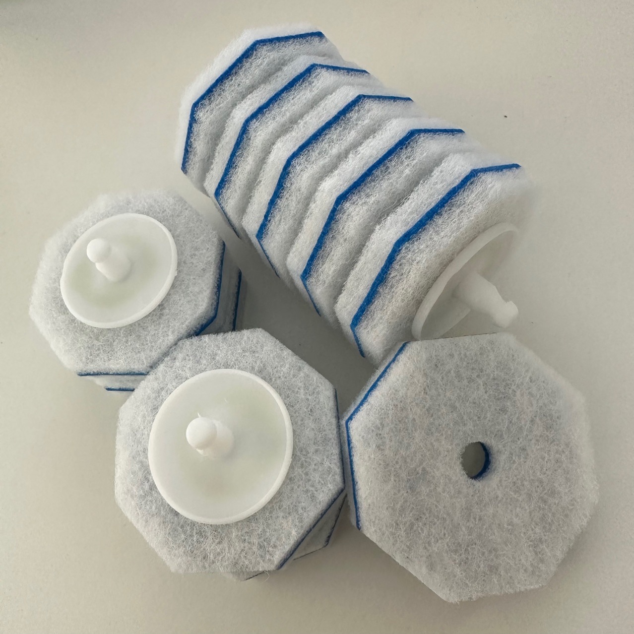 Disposable Toilet Brush for Household Use Without Dead Corners for Washing Toilets and Bathroom Fiber Replacement Brush for Sale in Stock