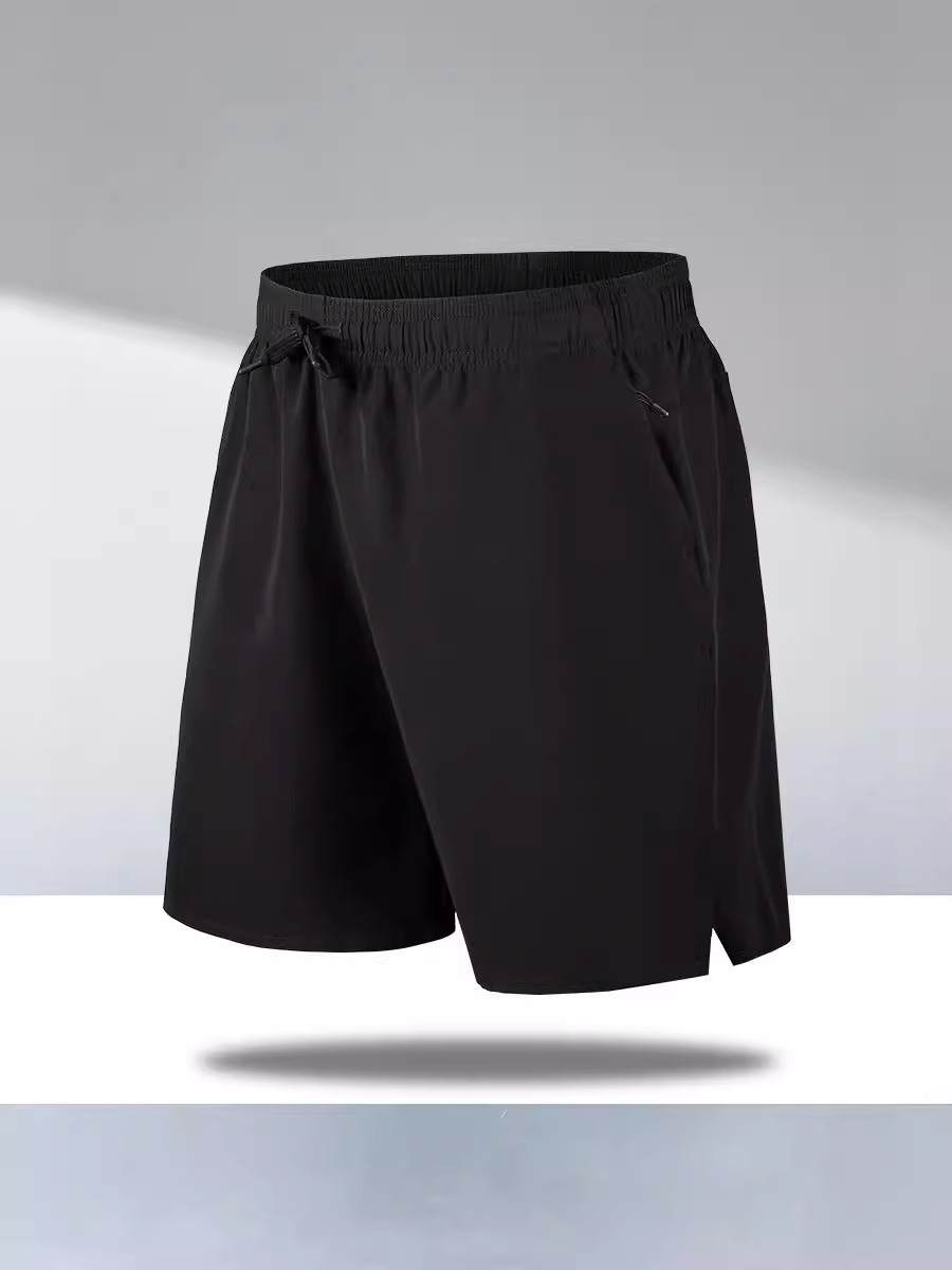 American Sports Shorts Men's Summer Ice Silk Fashion Brand Breathable plus size All-match Fitness Casual Pants Running Training