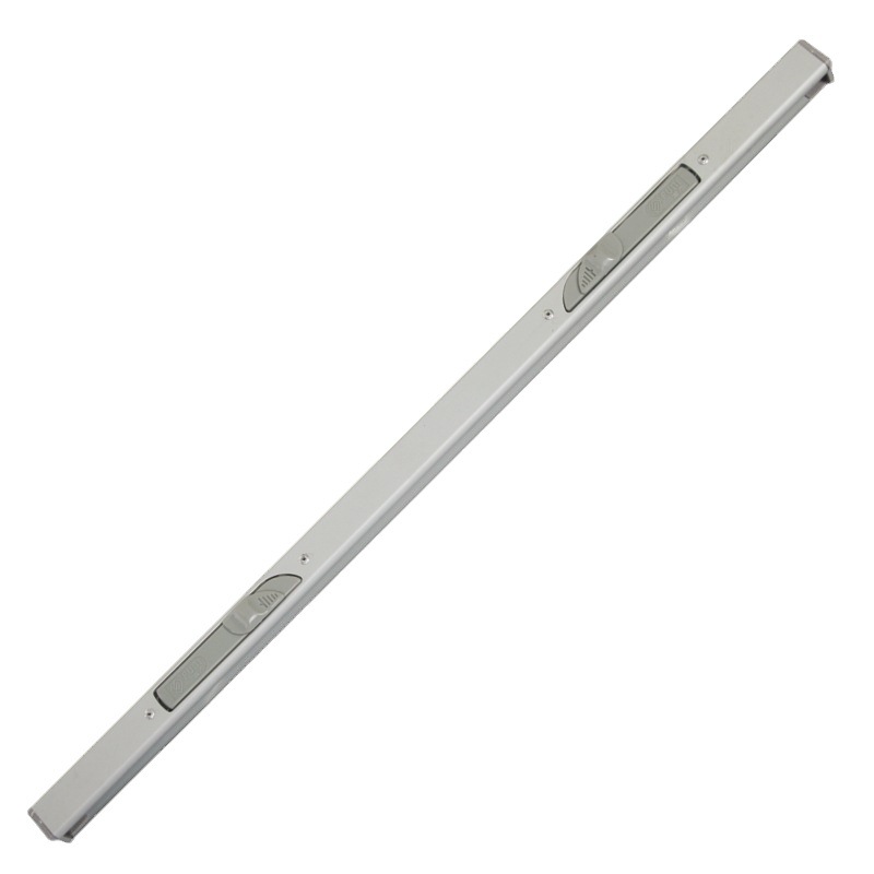 Funi high-end aluminum alloy long tube flat tube square tube newspaper clip Engineering Drawing Office newspaper rack accessories clip