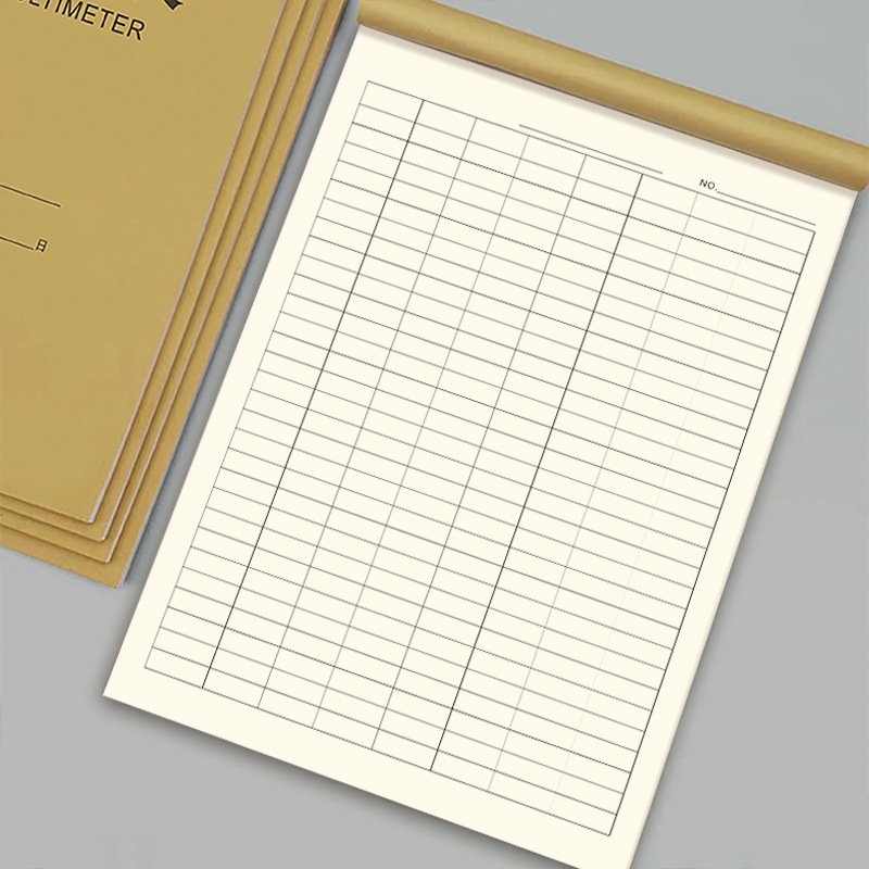 Thickened Universal Ledger Notebook for Business Accounting, Inventory Record, and Purchase and Sale Loose-Leaf Book