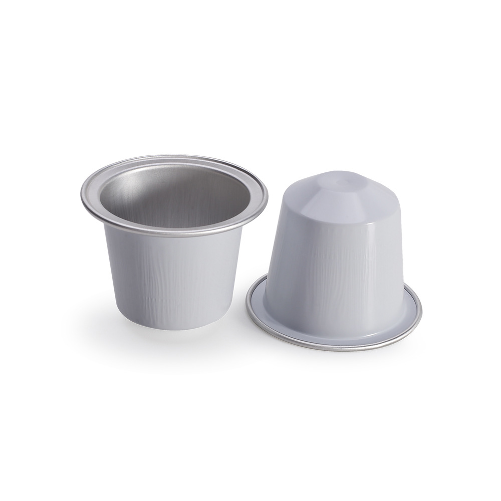Aluminum foil coffee capsule shell cold extraction compressed mini concentrated instant packaging 15ml disposable coffee capsule Cup