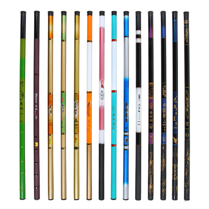 Fiberglass Hand Rod Set Fishing Rod Wholesale Short Section Stream Rod 37 Tune Set Fiberglass Fishing Gear Stream Fishing Rod