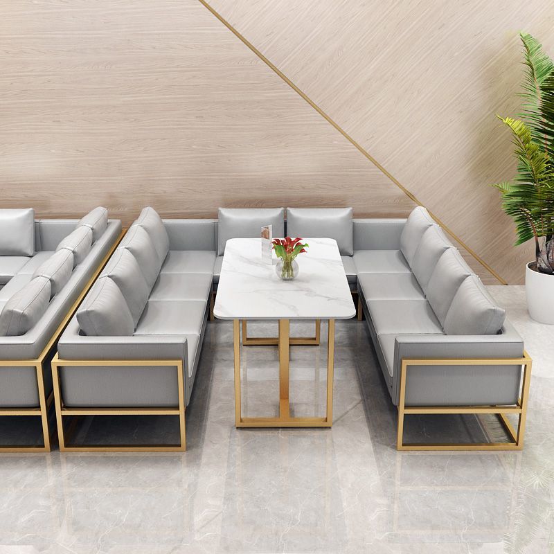 Нордический бар, зона отдыха, кафе, зона отдыха, коммерческий кожаный чайный ресторан, диван-кабинка, стол и стулья