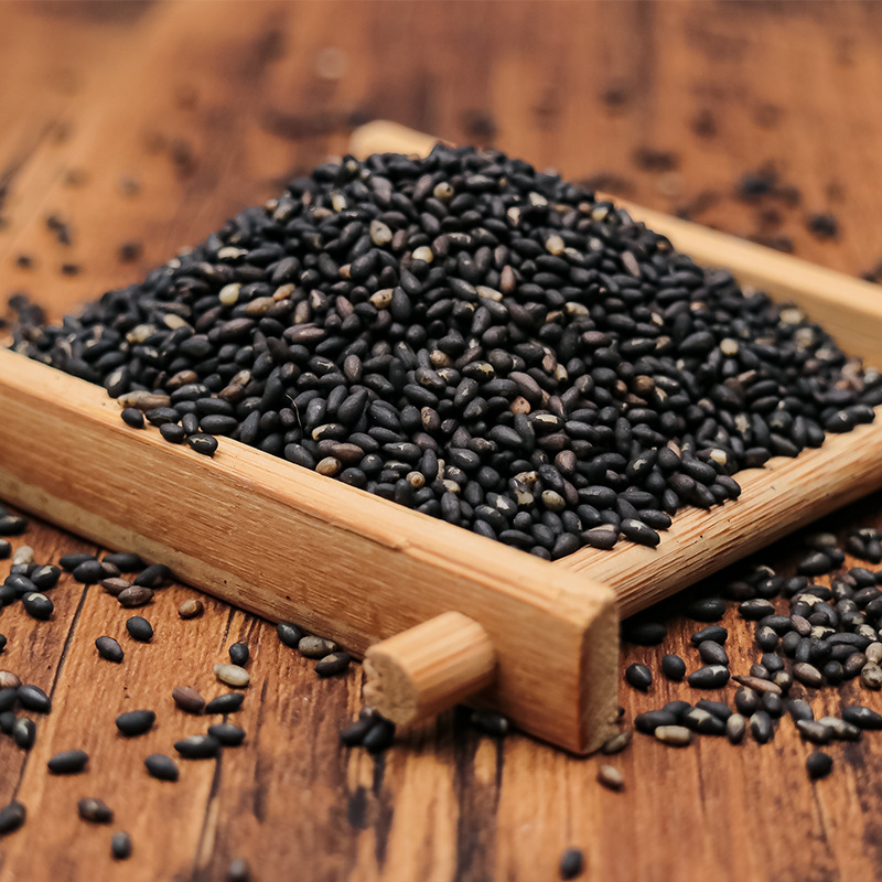 Manufacturer Wholesale Roasted and Fragrant Cooked Black Sesame Seeds, Five Grains, Freshly Ground Oil, Meal Replacement Powder Paste, Cooked Black Sesame Seeds (Hui)