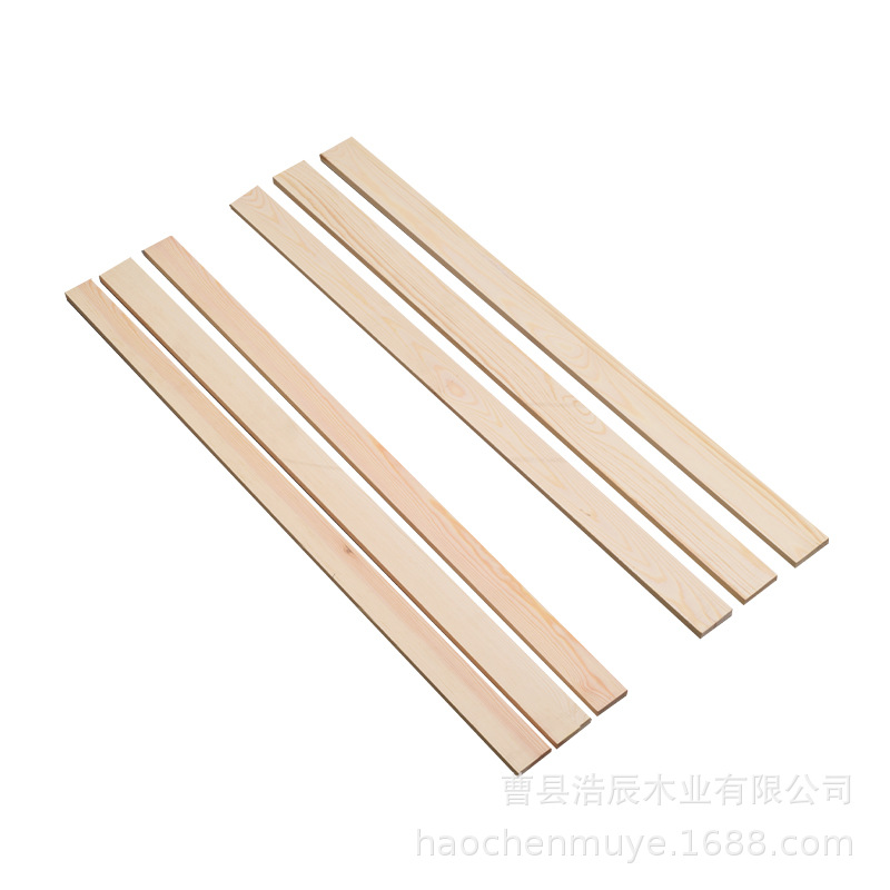 Creative pine strips of various sizes diy model materials home decoration building materials log square strips of Pinus sylvestris
