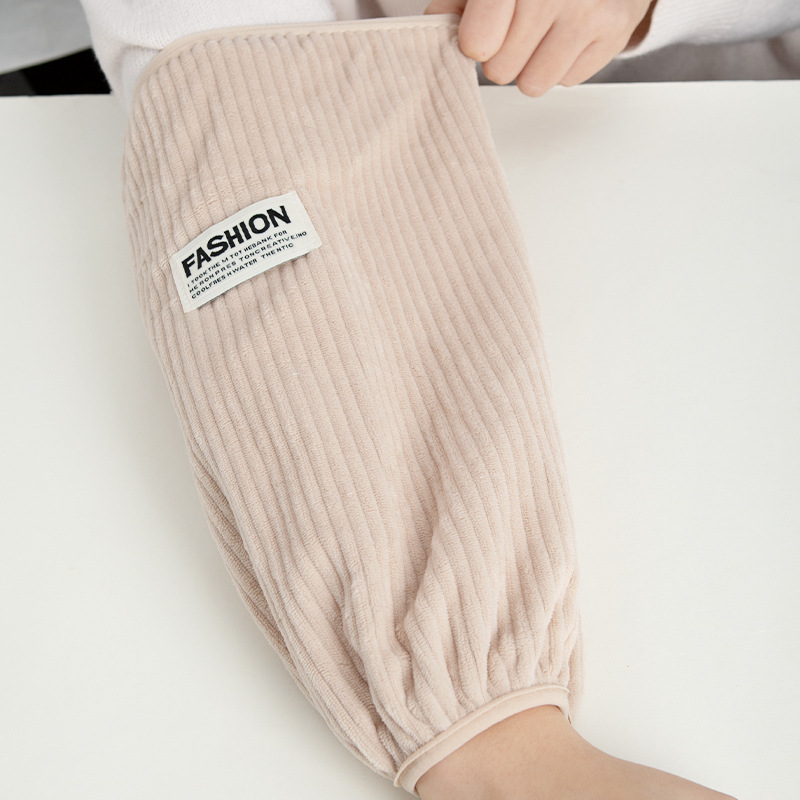 Long Dirty Resistant Sleeve Women's Sleeve Office Work Sleeve Work Hand Sleeve Down Jacket Anti-Dirty Long Sleeve