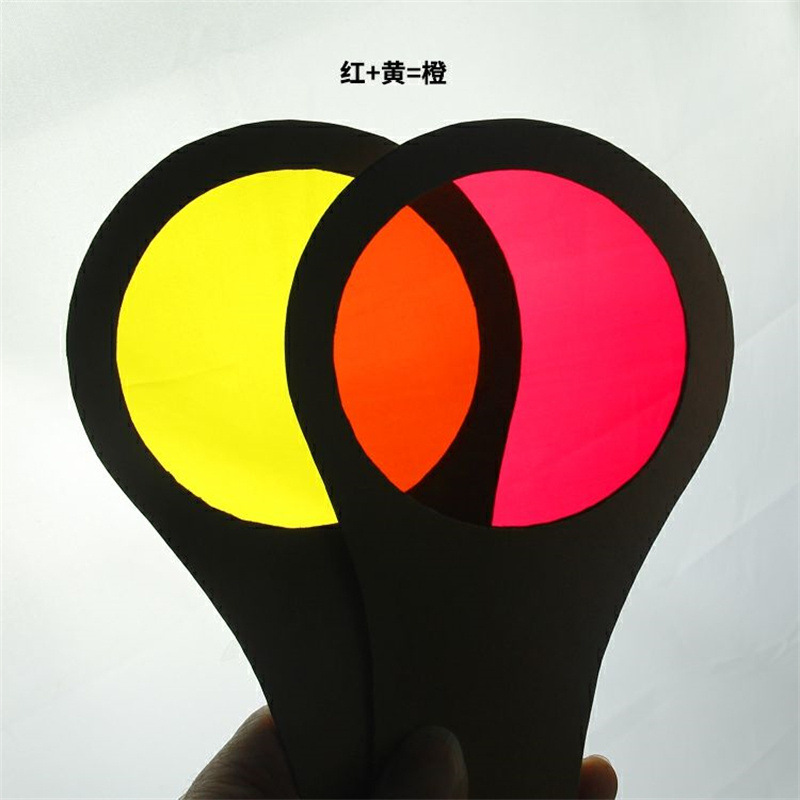 Color Candy Wrapping Paper Handmade Transparent Cellophane A4 Kindergarten Change Cognition Children Handmade DIY Light and Shadow