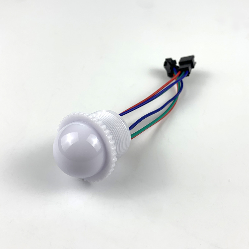 Point Light Source 26mm Point Light Source Led Point Light Source Full-Color Mushroom Light Pixel Light Led Point Light Source