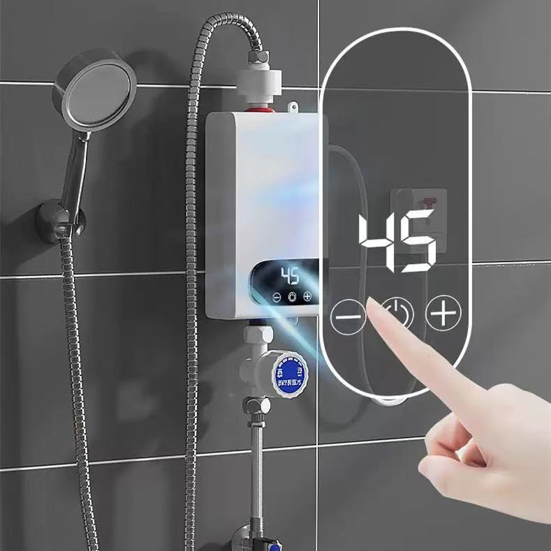 Factory Wholesale Instant Electric Water Heater Without Water Storage for Home Bathroom Constant Temperature Bath Small Instant Heating Kitchen Treasure