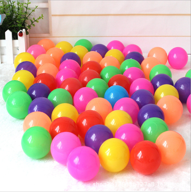 Factory Macaron color environmental protection thick ball pool ocean ball wholesale wave ball children's playground toys
