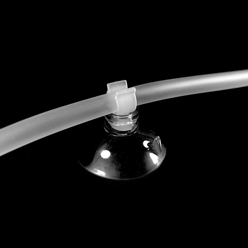Fish tank aquarium accessories oxygen tube carbon dioxide hose power cord fixing water pipe gas strip clip suction cup