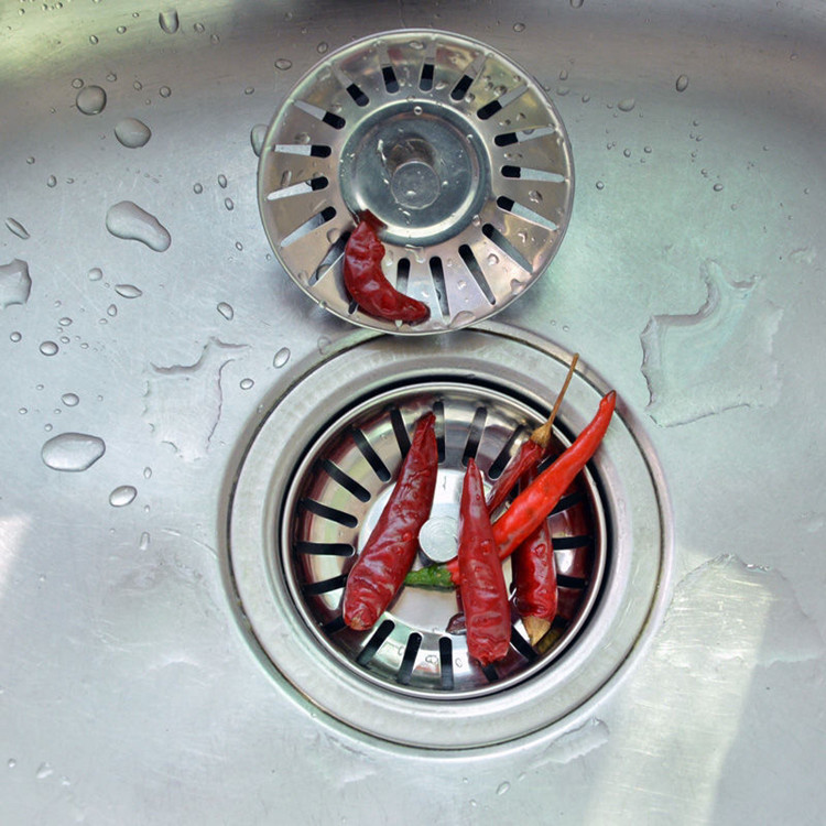 Factory Supply Stainless Steel Oil Grid Floor Drain Filter Mesh Leakage Stopping Kitchen Bathroom Sewer Switch Leakage