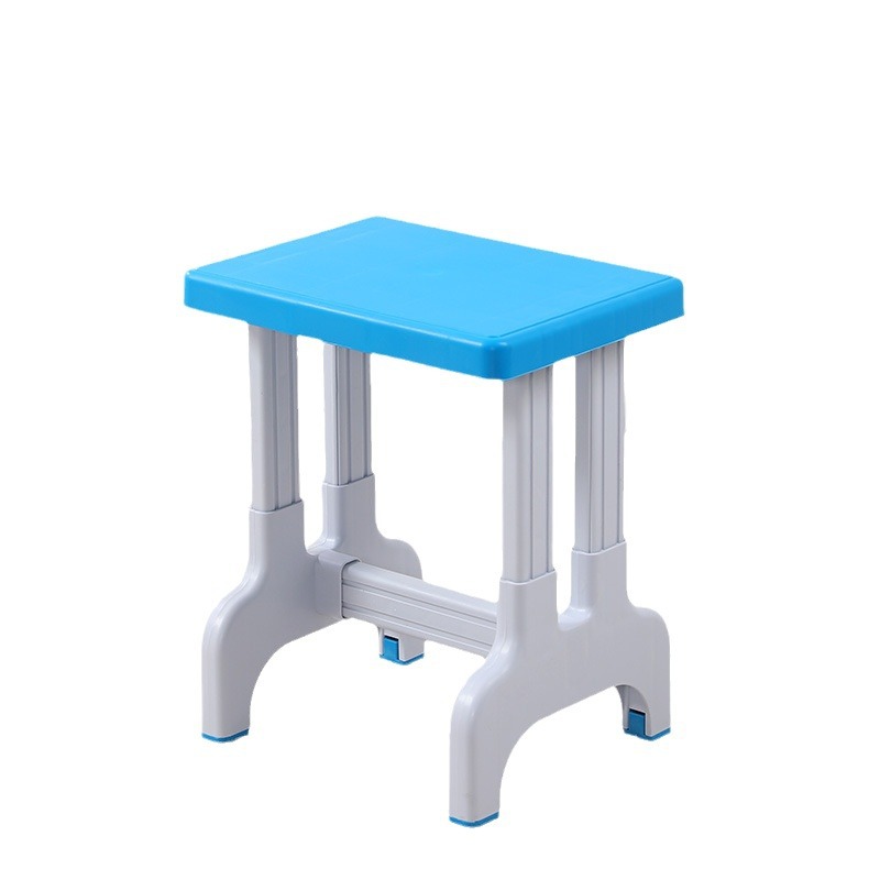 Plastic Steel Stool, Plastic Children's Student Stool, Laboratory Square Stool, Training Export School Desk and Chair