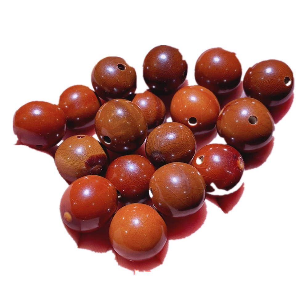 Natural Bodhi Loose Beads DIY Eighteen Seed Accessories with Beads Dragon and Phoenix Eye Vajra Seed Seeds Punched Manufacturer Wholesale