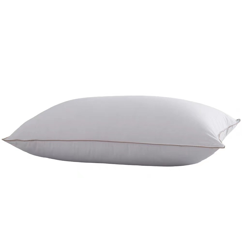 Factory direct down pillow core household goose feather pillow hotel hotel famous all cotton student dormitory pillow wholesale