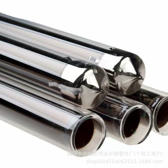 Wholesale Solar Water Heater Engineering Joint Box Special Glass Tube Purple Gold Tube Vacuum Tube Solar Glass Tube