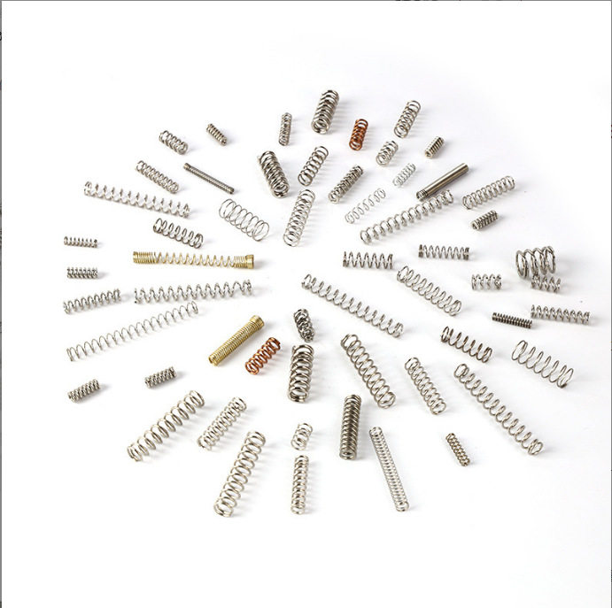 Manufacturer Supplies Ballpoint Pen Refill Accessories Spring 304 Stainless Steel Compression Spring Cylindrical Press Reset Precision Small Spring