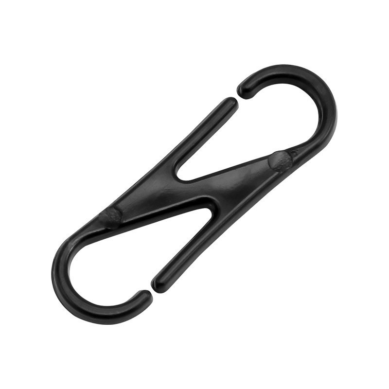 in stock mini plastic eco-friendly 8-shaped hook plastic 8-shaped hook S-shaped hook glove hook towel hook accessories