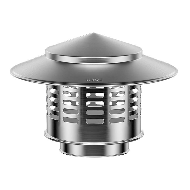 Umbrella-shaped chimney cap rain cap rain cap pipe cover fresh air exhaust pipe cap roof hood PVC pipe cap