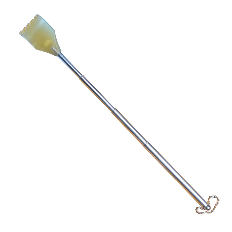 No Need to Ask for Help, Whole Body Back Old Man's Music Scratcher, Stainless Steel Telescopic Itch Scratcher, Portable Multi-Functional Back Scratcher