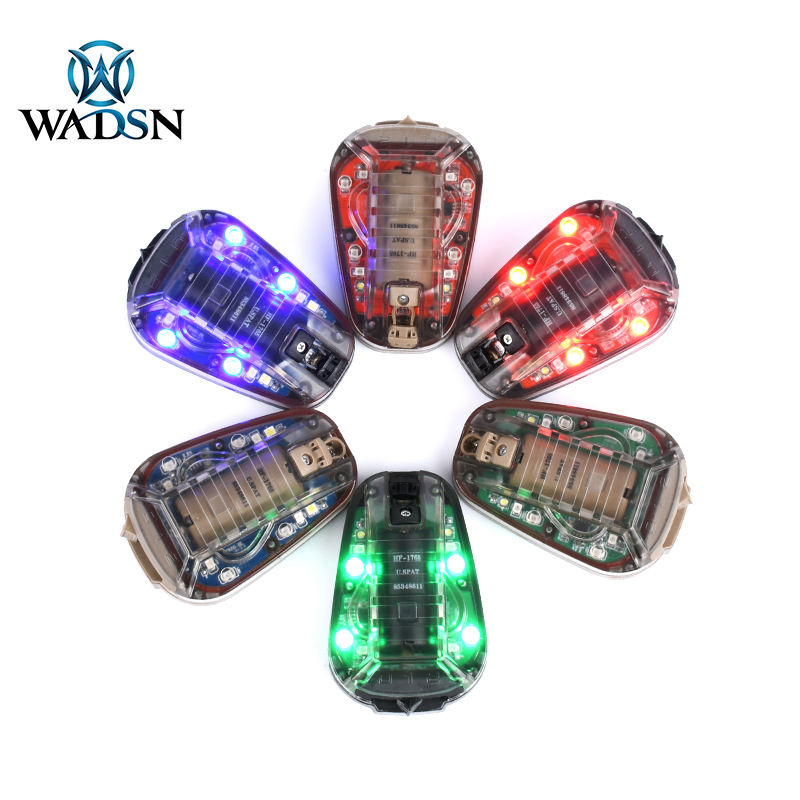 WADSN 3 Generation Hell Star Ladybug Signal Lamp Outdoor Strobe IR Survival Lamp Helmet Lamp