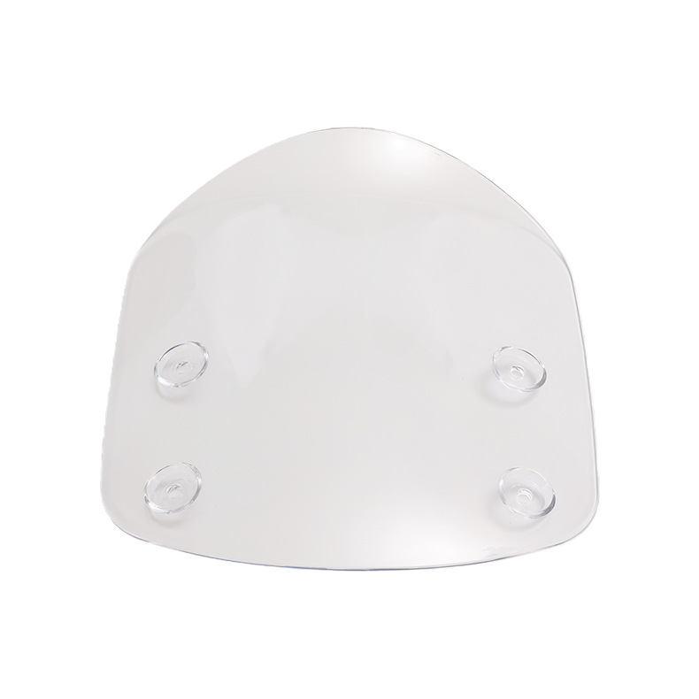 Transparent Front Windshield for Electric Vehicles, Universal Windshield for Delivery Vehicles and Battery Vehicles, Rainproof and Cold-Proof