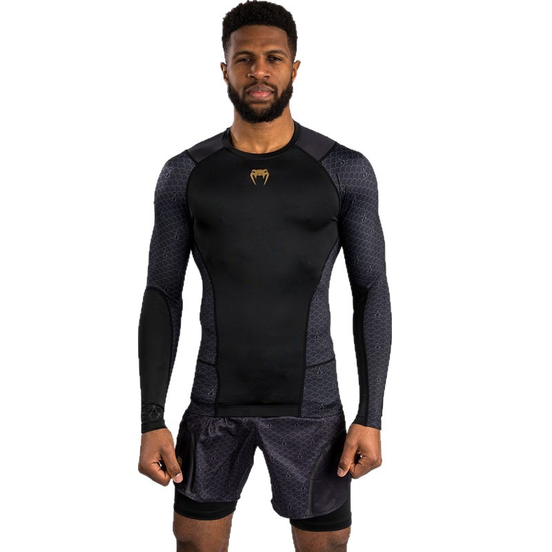 Venom Assassin's Creed Shadow Quick-Drying Sports Bodysuit Super Elastic Boxing Training Suit Fighting Anti-Wear Compression T-Shirt