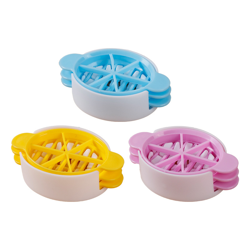 Cross-border Hot-selling Multi-function Egg Cutter Household Egg Cutter Piced Egg Artifact 3-in -1 Songhua Egg Cutter
