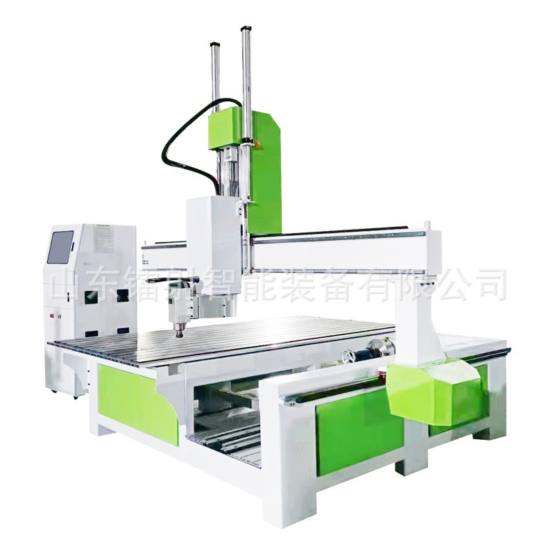 Four-Axis Swing Head Cnc Engraving Machine Woodworking Engraving Machine Acrylic Engraving Machine Pvc Board Pp Advertising Engraving Machine