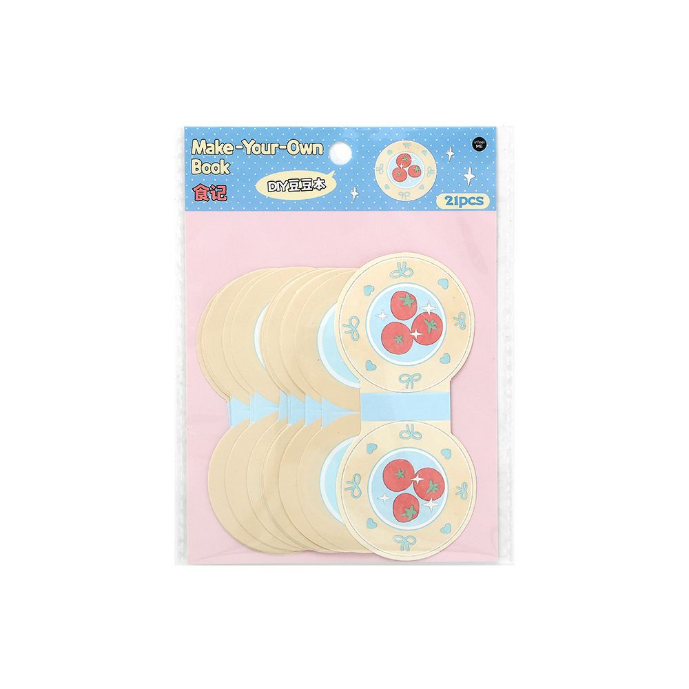 Infeel.Me Doudou Material Package Dreamland and Beyond Series White Cowhide DIY Simple Handbook Decoration Material Paper