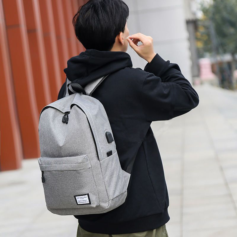 Computer Backpack Large Capacity Men and Women Korean Style Travel Backpack College Style Fashion Business Backpack Casual Bag Wholesale
