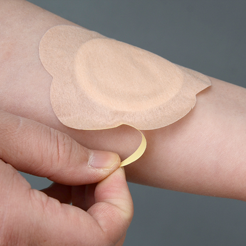 Plum Blossom Empty Medicine Patch, Plum Blossom Special-Shaped Plaster, Empty Patch, Three-Volt Blank Plaster Patch, Auxiliary Fixing Tape