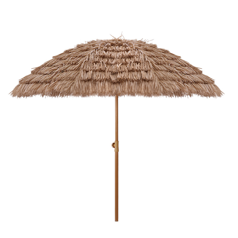Straw Umbrella Scenic Spot B&B Farmhouse Courtyard Outdoor Umbrella Thatch Umbrella Villa Courtyard Garden Sunshade Straw Umbrella
