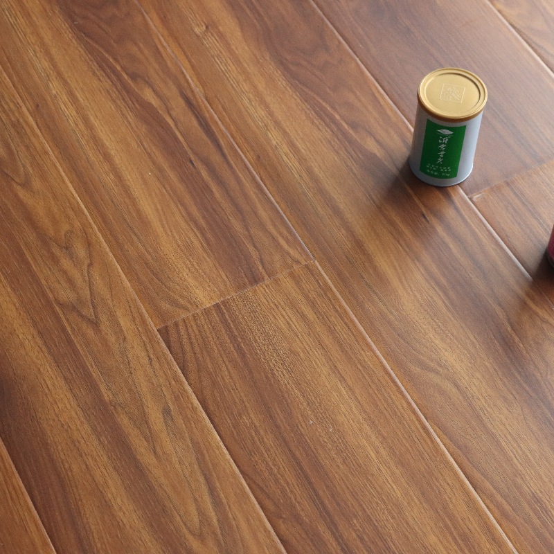 Laminate wood flooring 12mm thick moisture-proof engineering tooling lock floor rental room shop diamond board factory