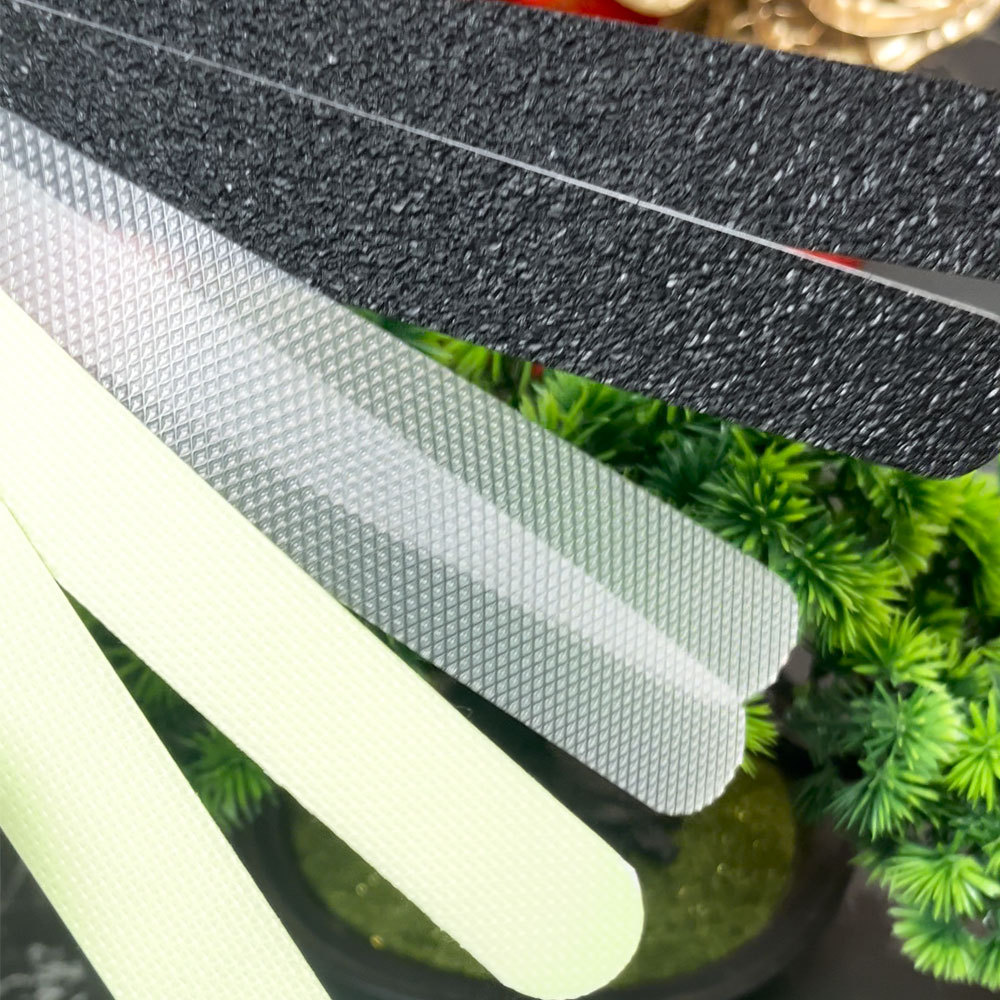 Amazon Luminous Bathroom Bathtub Stair Floor Mat Peva Transparent Anti-Slip Strip Anti-Slip Sticker Anti-Slip Anti-Slip Tape