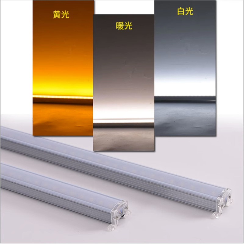 led digital tube guardrail tube outdoor colorful color change horse racing neon monochrome aluminum line light door advertising