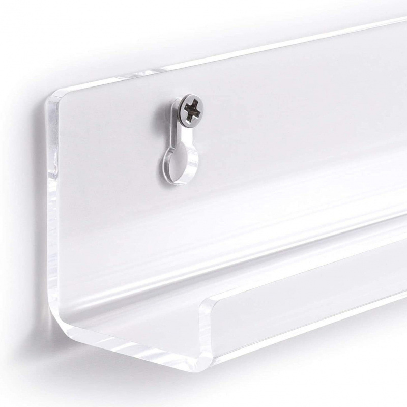 In-Stock Cross-Border 12inch Acrylic Record Rack Vinyl Record Cd Display Stand Wall Album Display Wall-Mounted