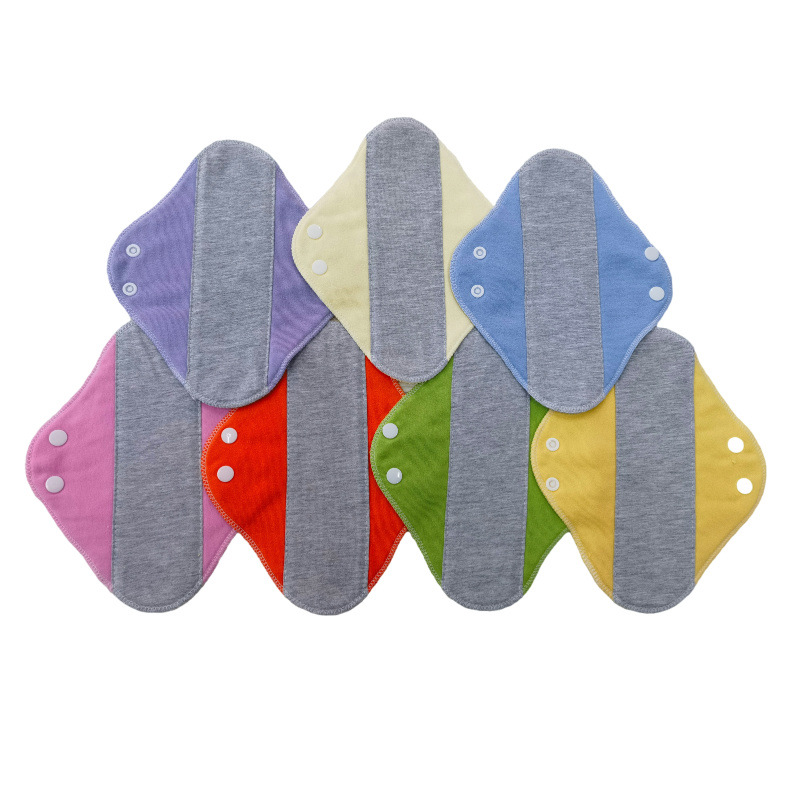 28cm Adult Pads Washable Cotton Sanitary Napkin Graphene Antibacterial Waterproof Cotton Pads Source Factory Can Be Processed