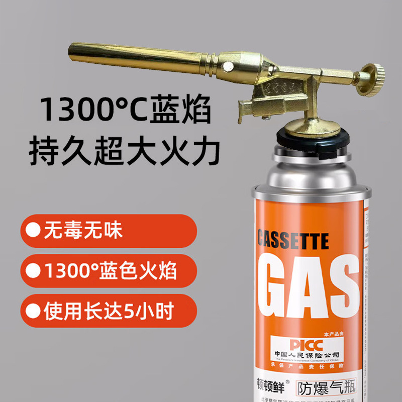 Outdoor Anti-Scalding Flamethrower for Burning Pig Hair, Portable Welding Gun, Cassette Spray Gun, Barbecue Igniter, Household Spray Gun for Baking
