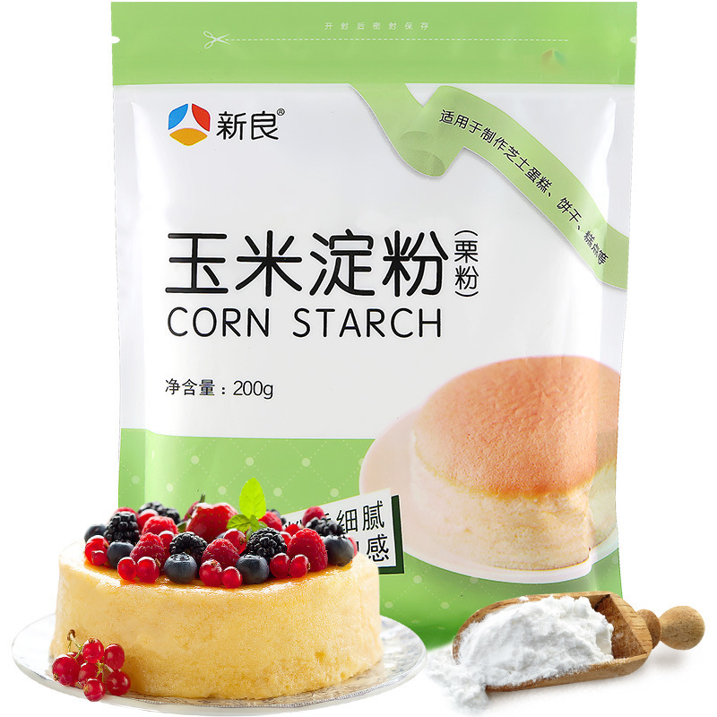 Baking Ingredients Xinliang Corn Starch Corn Flour Eagle Corn Flour Edible Corn Flour Cake Bread Biscuits 200g