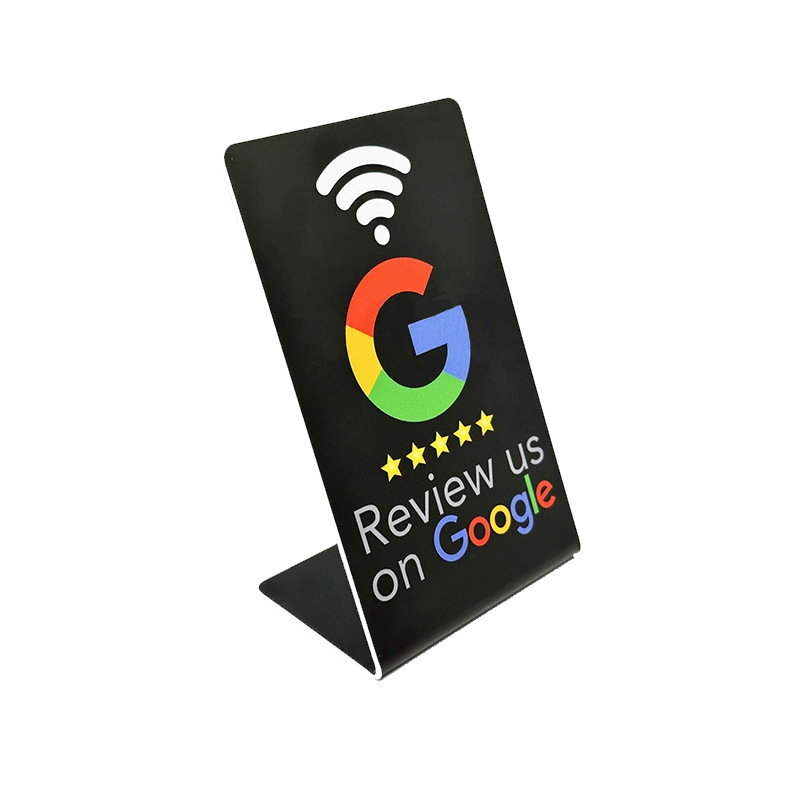 Nfc Stand Google Review Card Mobile Phone Touch 215 Desktop Nfc Tag Holder Smart Card