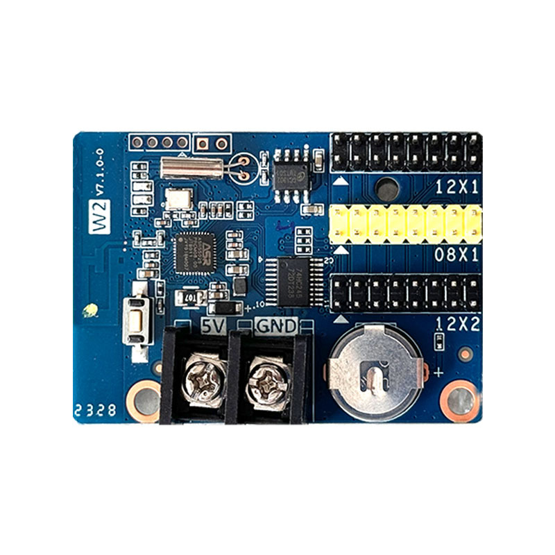 Gray HD-W2 Single and Double Color LED Display Outdoor Digital Screen Advertising Screen Rolling Screen Mobile Phone wifi Control Card