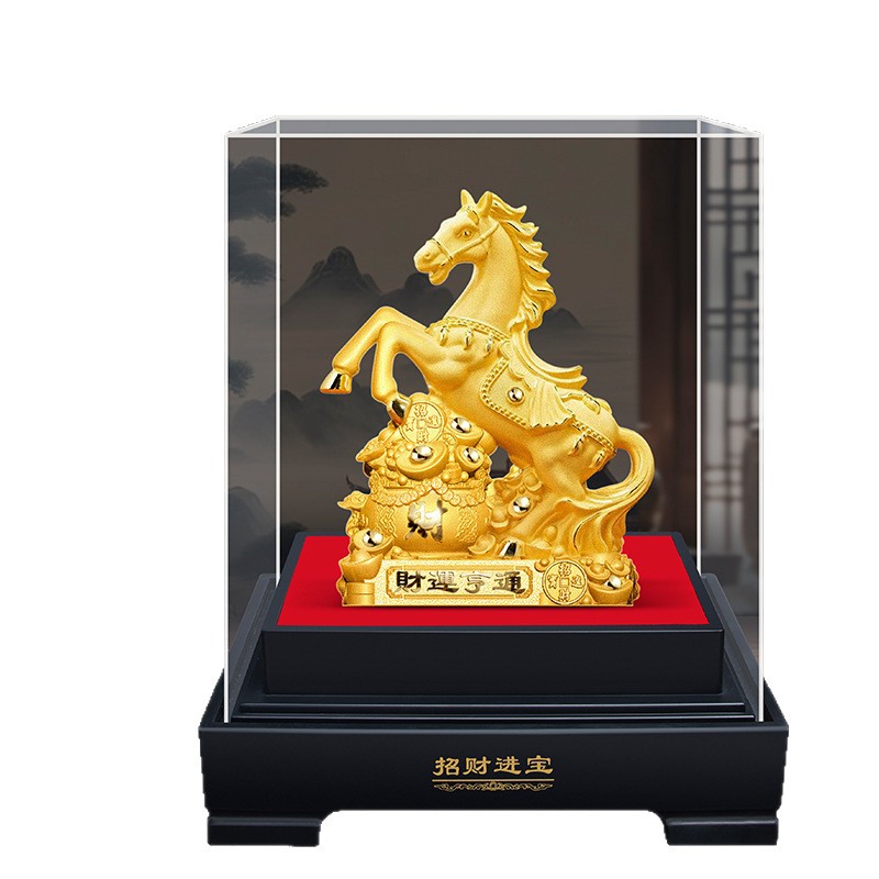 New Year of the Horse, Good Fortune, Horse Ornaments, Beauty, Real Estate, Finance, Beauty Industry Company Annual Meeting Gifts for Customers and Employees