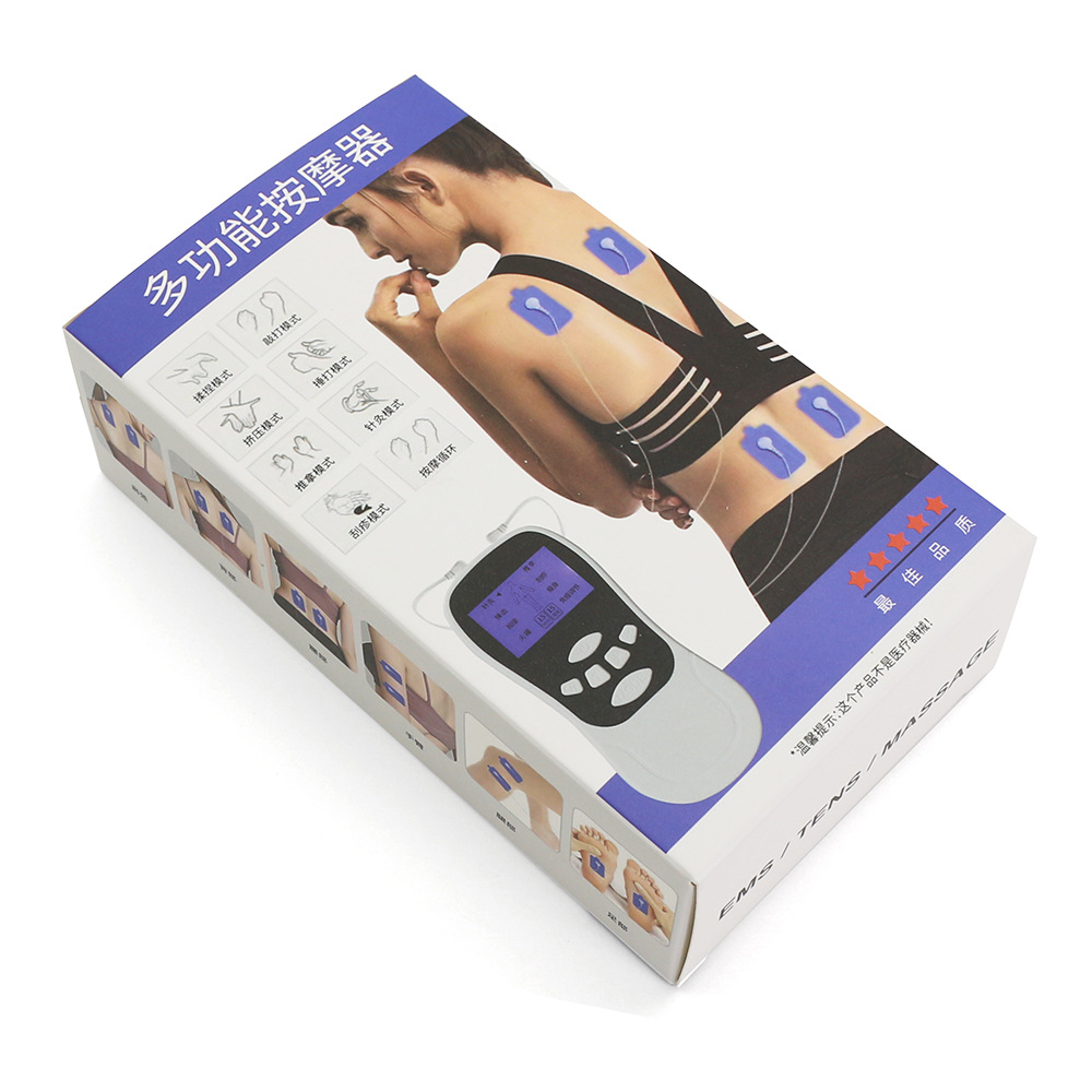 New EMS Massager Wholesale Digital Pulse Physiotherapy Instrument Health Multifunctional Charging Mini Massager