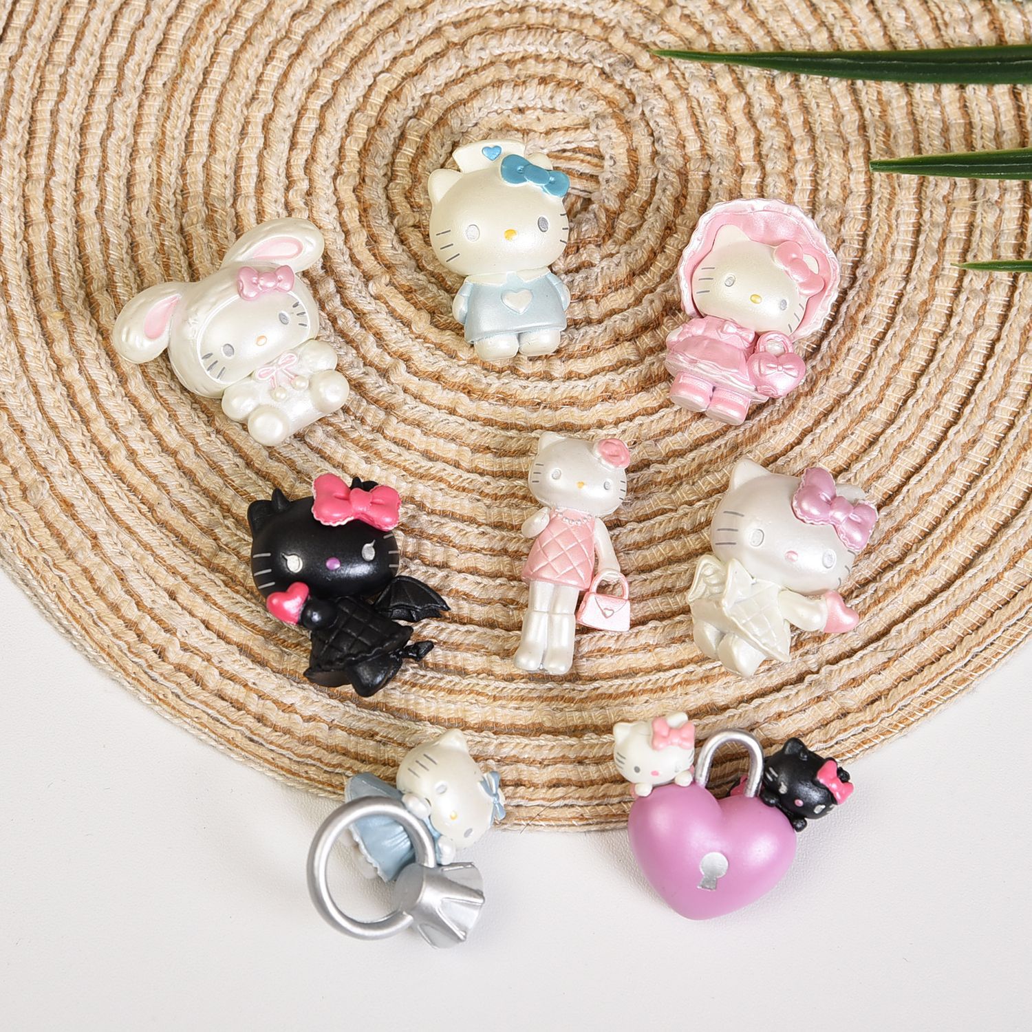 Kitty Series Second Creation Cute Figurine Doll DIY Pendant Accessory for Customizing Dolls Trendy Blind Box Toy
