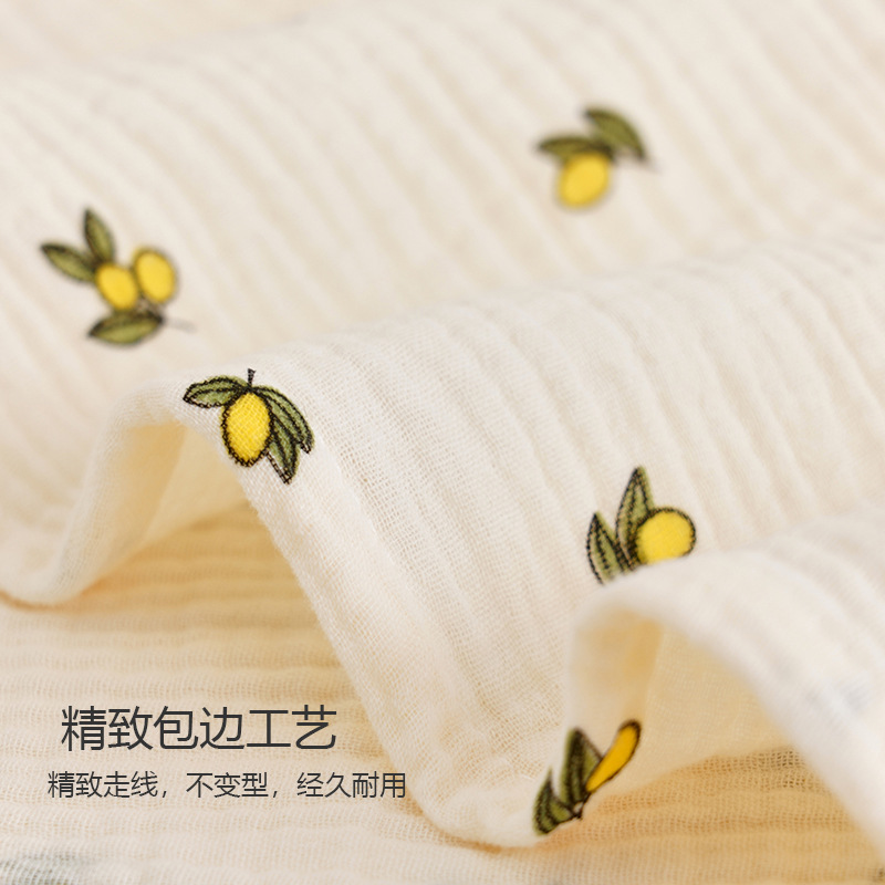 ins Korean style Baby double-layer gauze bath towel newborn baby absorbent summer thin bath towel